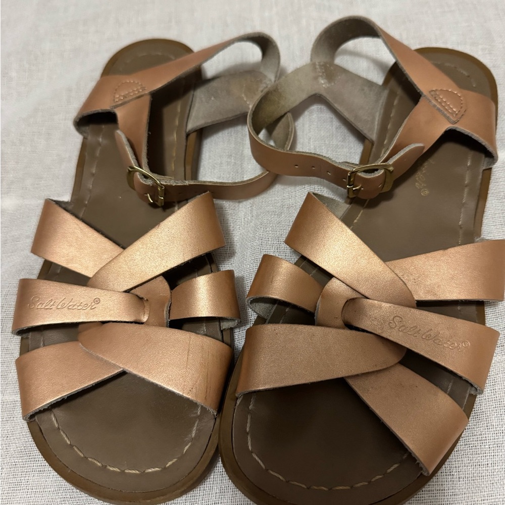 Salt Water Sandals by Hoy - Bronze